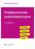 Postępowanie administracyjne Pytania Kazusy Tablice Testy