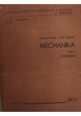 Mechanika Część II Dynamika