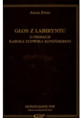 Głos z labiryntu o pismach Karola Ludwika Konińskiego plus dedykacja od Fitasa
