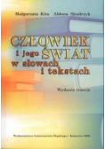 Człowiek i jego świat w słowach i tekstach