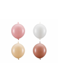 Balony z łącznikiem 33cm 20szt MIX