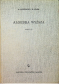 Algebra wyższa Cześć III