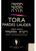 Tora Pardes Lauder Księga trzecia Wajikra