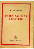 Praca najemna i kapitał 1949 r.