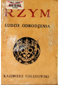 Rzym Ludzie odrodzenia 1933 r.