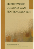 Skuteczność oddziaływań penitencjarnych