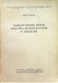 Najdawniejsze dzieje opactwa Benedyktynów w Mogilnie