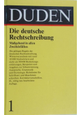 Duden die deutsche Rechtschreibung
