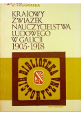 Krajowy związek nauczycielstwa ludowego w Galicji 1905 - 1918