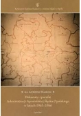 Dekanaty i parafie Administracji Apostolskiej Śląska Opolskiego w latach 1945 - 1946