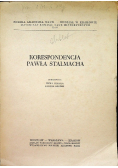 Korespondencja Pawła Stalmacha