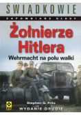 Żołnierze Hitlera Wehrmacht na polu walki