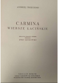 Carmina wiersze łacińskie