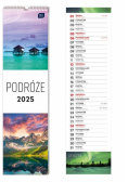 Kalendarz 2025 paskowy Podróże