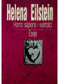 Homo sapiens i wartości Eseje