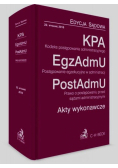 Kodeks postępowania administracyjnego Postępowanie egzekucyjne w administracji Prawo o postępowaniu przed sądami administracyjnymi Akty wykonawcze