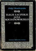 Elegie łacińskie Jana Kochanowskiego