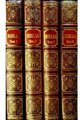Biblia to jest Księgi Starego i Nowego Testamentu Tom I do IV  Reprint z  1599 r.
