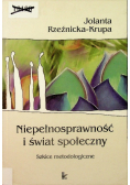 Niepełnosprawność i świat społeczny
