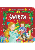 Książka z puzzlami Święta
