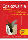 Opakowania Gotowe szablony projekty trójwymiarowe techniki składania