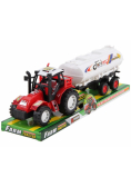 Traktor z cysterną