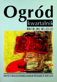 Ogród kwartalnik nr 1-2 / 03