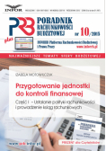 Przygotowanie jednostki do kontroli finansowej