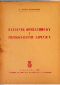 Rachunek operatorowy i przekształcenie Laplace a 1950 r.