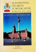 XX international colloquium of military history