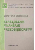 Zarządzanie finansami przedsiębiorstw