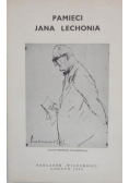 Pamięci Jana Lechonia