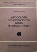 Metodologia pedagogicznych  badań środowiskowych
