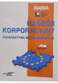 Nadzór korporacyjny perspektywa międzynarodowa