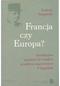 Francja czy Europa