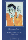 Kilka uwag o kiczu i inne eseje