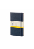 Notes Moleskine Classic L w kratkę szafirowy