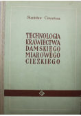 Technologia krawiectwa damskiego miarowego lekkiego