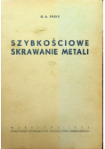 Szybkościowe skrawanie metali