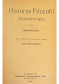 Historia filozofii starożytnej 1906 r.