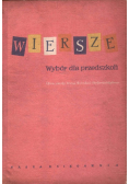 Wiersze wybór dla przedszkoli