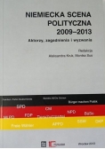 Niemiecka scena polityczna 2009-2013 Aktorzy, zagadnienia i wyzwania