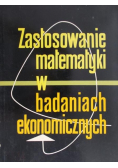 Zastosowanie matematyki w badaniach ekonomicznych