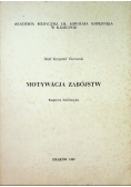 Motywacja zabójstw