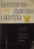 Instrumentoznastwo i akustyka