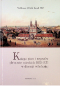 Księga pism i regestów plebanów mirskich 1832 - 1836 w diecezji wileńskiej