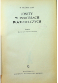 Jonity w procesach rozdzielczych