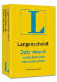 Duży słownik polsko francuski francusko polski