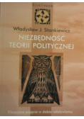 Niezbędność teorii politycznej