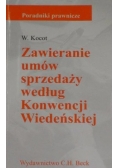 Zawieranie umów sprzedaży według Konwencji Wiedeńskiej